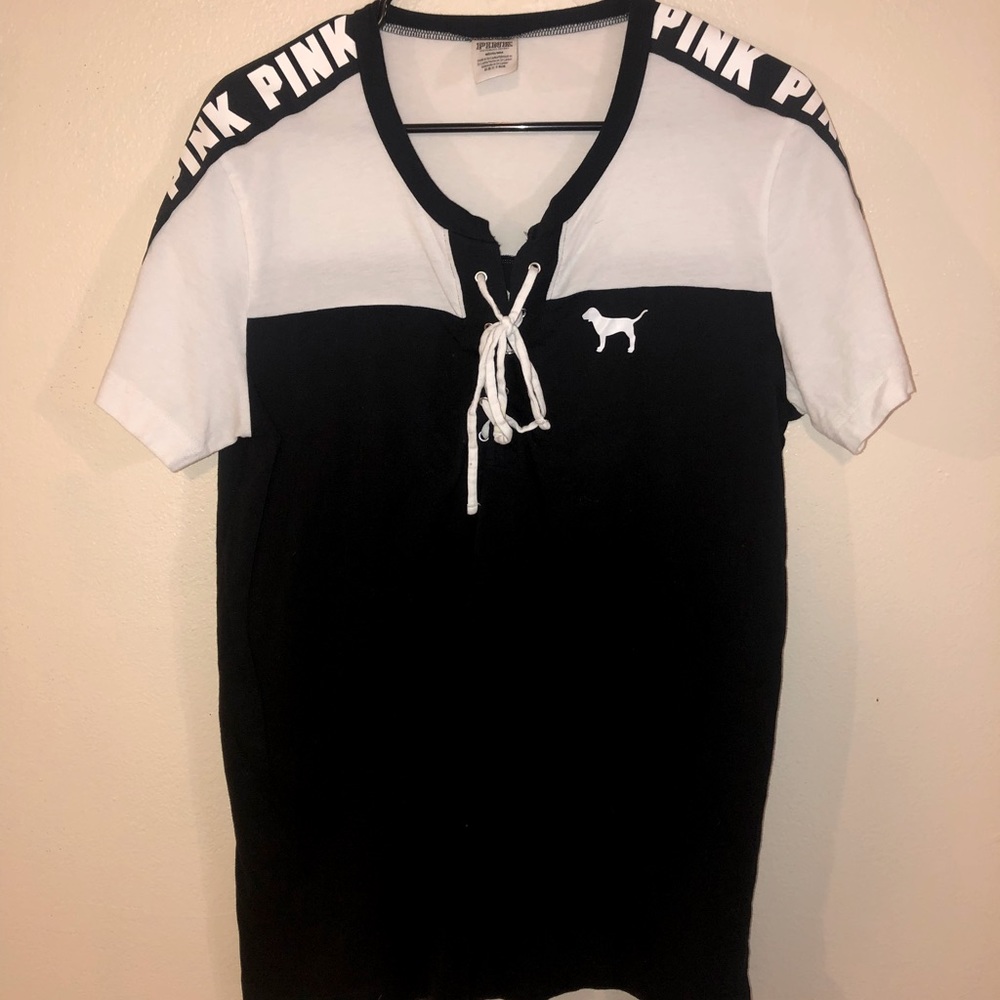 Victoria Secret PINK Campus Short sleeve Shirt